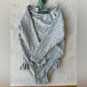 Minnow floral rashguard